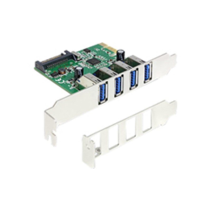 Delock PCI Express Card > 4 x USB 3.0 USB-Adapter PCIe 2.0 x 4