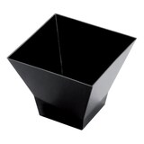 thumbnail of MONOUSO - Mehrweg Fingerfood-Becher aus PS "Pagode" Schwarz 120ml (500 Stück)