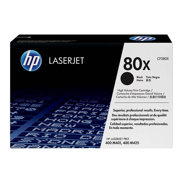Laser/Kopierer HEWLETT PACKARD CF280X HP LJPRO400 M401 CARTRIDGE BLK HC