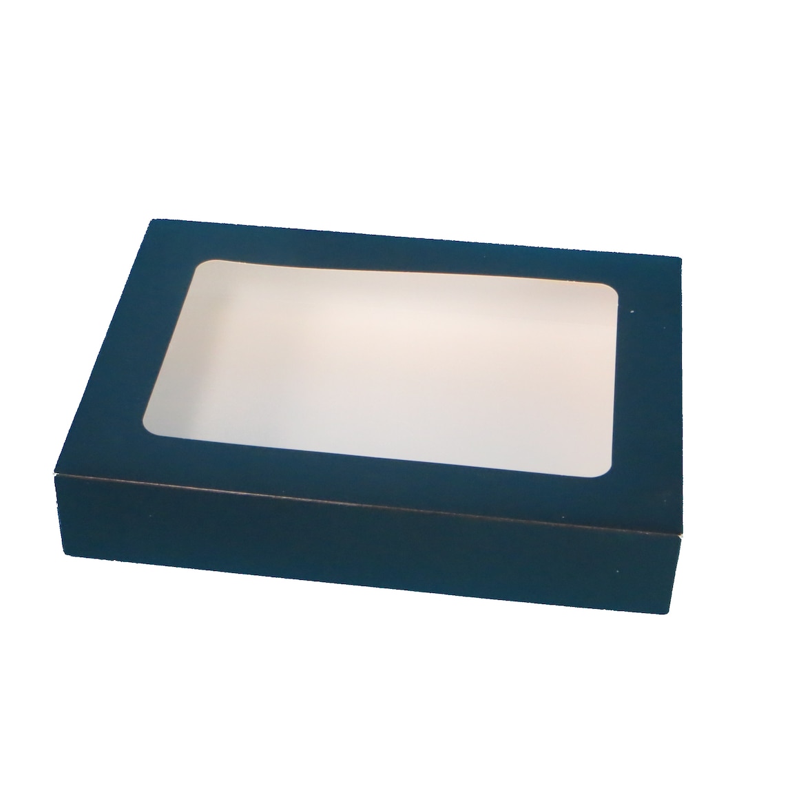 120 Sushi Take away Boxen schwarz mit Sichtfenster 26x19x5cm fettdicht