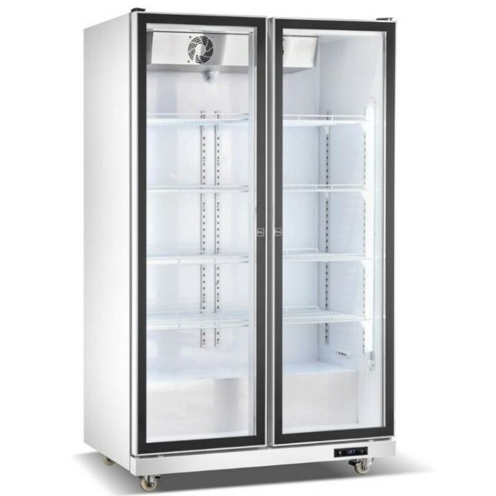 METRO PROFESSIONAL Frigorífico de bebidas de duas portas GSC1810, 120 x 58.5 x 198 cm, 1000 L, branco