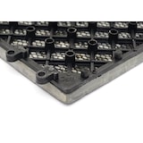 thumbnail of Baldosa HWC-E18, baldosa balcón/terraza piedra natural, 11x c/u 30x30cm = 1m² ~ color granito