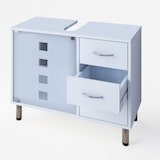 thumbnail of Badkamermeubel wastafelmeubel Darola H. 58 x L. 67 x P. 30 cm Wit