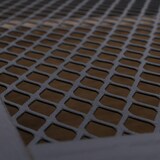 thumbnail of Bücherregal HWC-P13, Standregal Drehregal, Rollen drehbar, Metall Industrial Melamin MVG 147x40x40cm ~ dunkelbraun