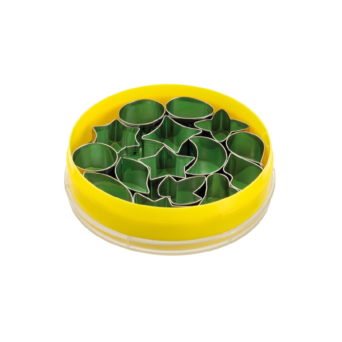 Schneider - Dekor Ausstecher im Satz "Gemischte Formen", 15-tlg., Höhe: 20 mm, Edelstahl