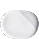 thumbnail of KAHLA 023306A90002C O-The better place Platte, oval 32 cm weiß | weiße Servierplatte aus Porzellan