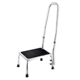 thumbnail of Marchepied avec main courante - Bm Médical TD-70-MC - surface en caoutchouc antidérapante - Finition couleur Gris