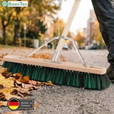 thumbnail of Straßenbesen 100cm Breit mit speziellem Stielstabilisator und Stiel 140cm Lang BawiMix Borsten Mix Besen Kehrbesen