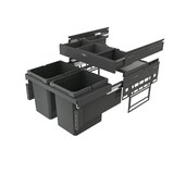 thumbnail of NABER Cox® Base 360 K/600-2 mit Base-Board Abfallsystem Vollauszug, 2x15,5 L