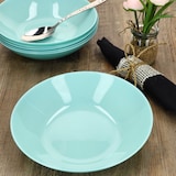 thumbnail of MamboCat 6x Mint Suppenteller 420ml Ø 20,3 cm Glas Teller tief Salat Pasta