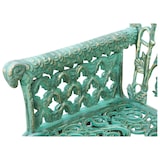 thumbnail of Panchina Liberty in ghisa finitura verde anticata L110xPR56xH86 cm