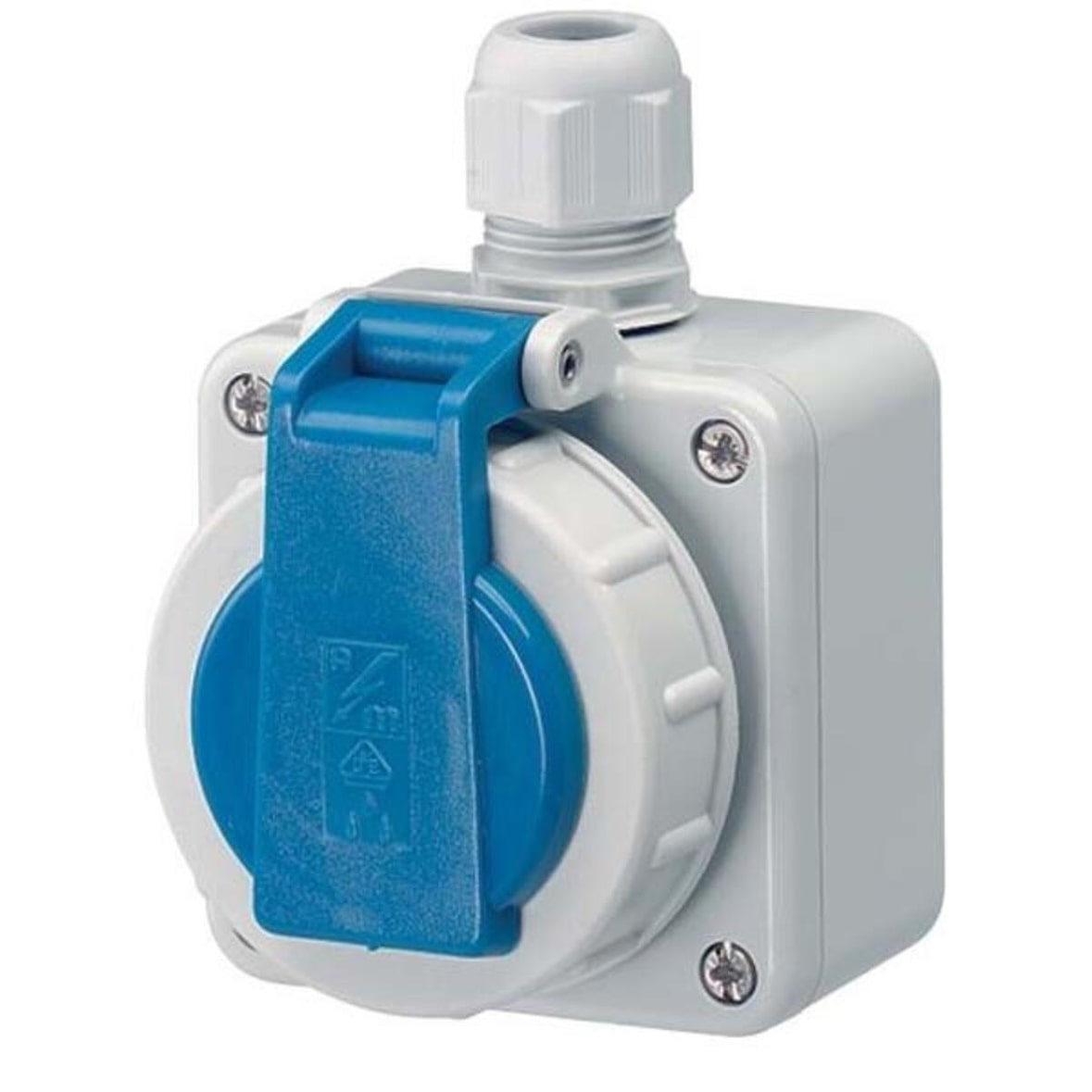 Mennekes Schuko-Wanddose 10863