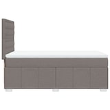 thumbnail of vidaXL Boxspringbett mit Matratze Taupe 100x200 cm Stoff