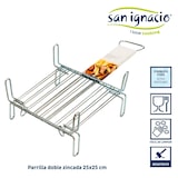 thumbnail of San Ignacio LA DEHESA - Grelha Dupla Zincada 25 x 25cm