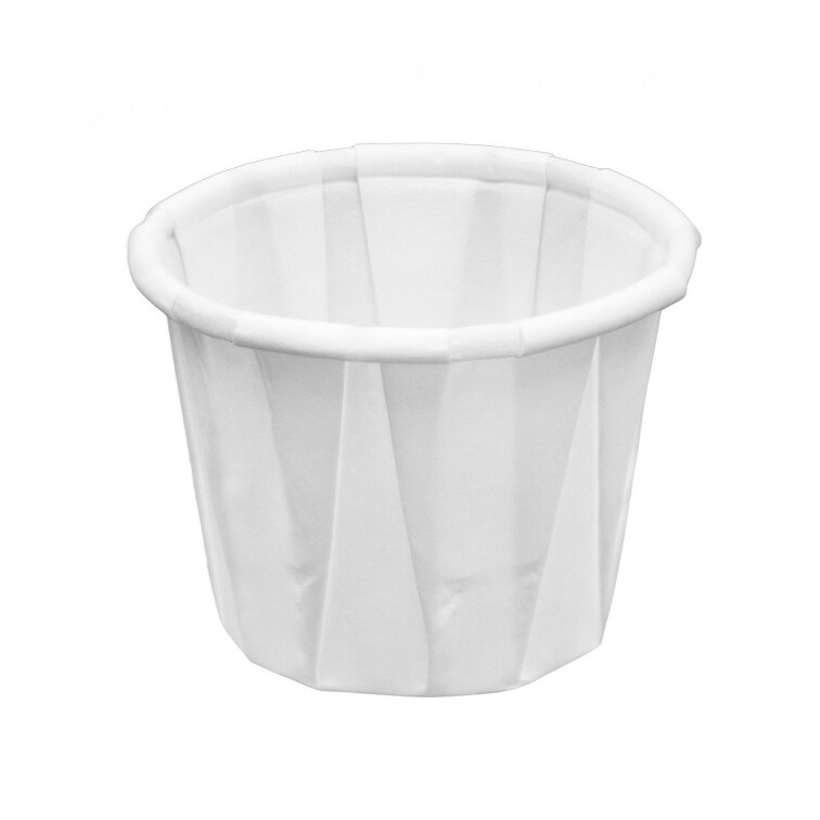 MONOUSO - Eisbecher aus Plissiertem Papier 22ml (250 Stück)