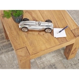 thumbnail of Massiver Couchtisch 60 cm Holz Tisch Massiv Wohnzimmertisch Beistelltisch