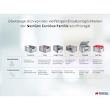thumbnail of PROREGAL Eurobox NextGen Grip | HxBxT 12x40x60cm | 23 Liter | Griffe geschlossen | Glatter Boden | Eurobehälter, Transportbox, Transportbehälter