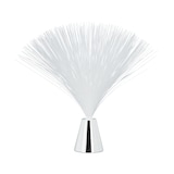 thumbnail of Relaxdays Glasfaserlampe, fließender Farbwechsel, LED Retrolampe, Stimmungslicht, Effektleuchte Fiberglas, 33 cm, bunt