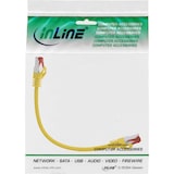 thumbnail of InLine® 76122Y Patchkabel, S/FTP (PiMf), Cat.6, 250MHz, PVC, CCA, gelb, 0,25m