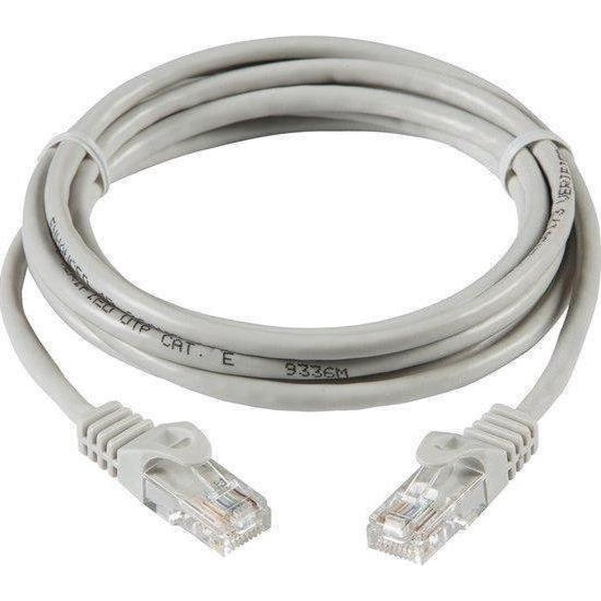 ValeDelucs Internetkabel Netwerkkabel 1 meter - CAT6 UTP kabel RJ45 - Grijs