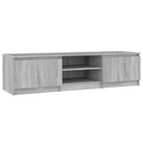 thumbnail of Helloshop26 - Meuble TV multimédia étagère télévision buffet téléviseur salle à manger salon chambre sonoma 140 x 40 x 35,5 cm bois 02_0028388
