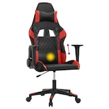 thumbnail of vidaXL Gaming-Stuhl mit Massagefunktion Schwarz und Rot Kunstleder
