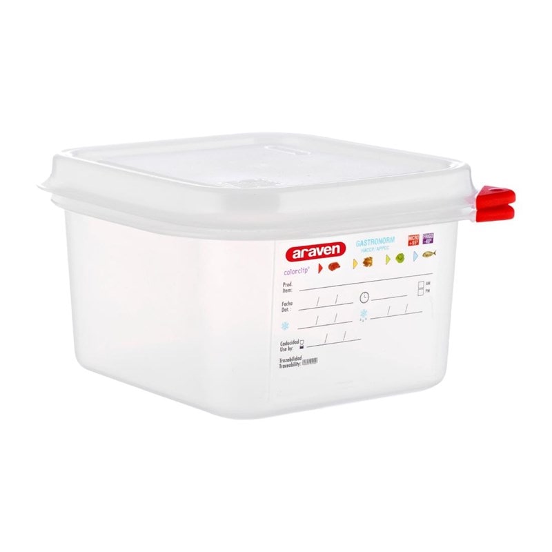 Araven Contenedor de almacenamiento GN1/6 1,7L