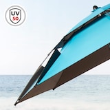 thumbnail of Aktive Sombrilla de playa antiviento c/protección UV50 8 varillas 200 cm