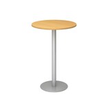 thumbnail of Hammerbacher-Stehtisch 80 cm rund Buche/Silber-VSTH08/6/S