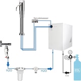 thumbnail of Tafelwassergerät BieTal BT-30U Kühlung Schanksäule Puls flach Wasserfilter SET