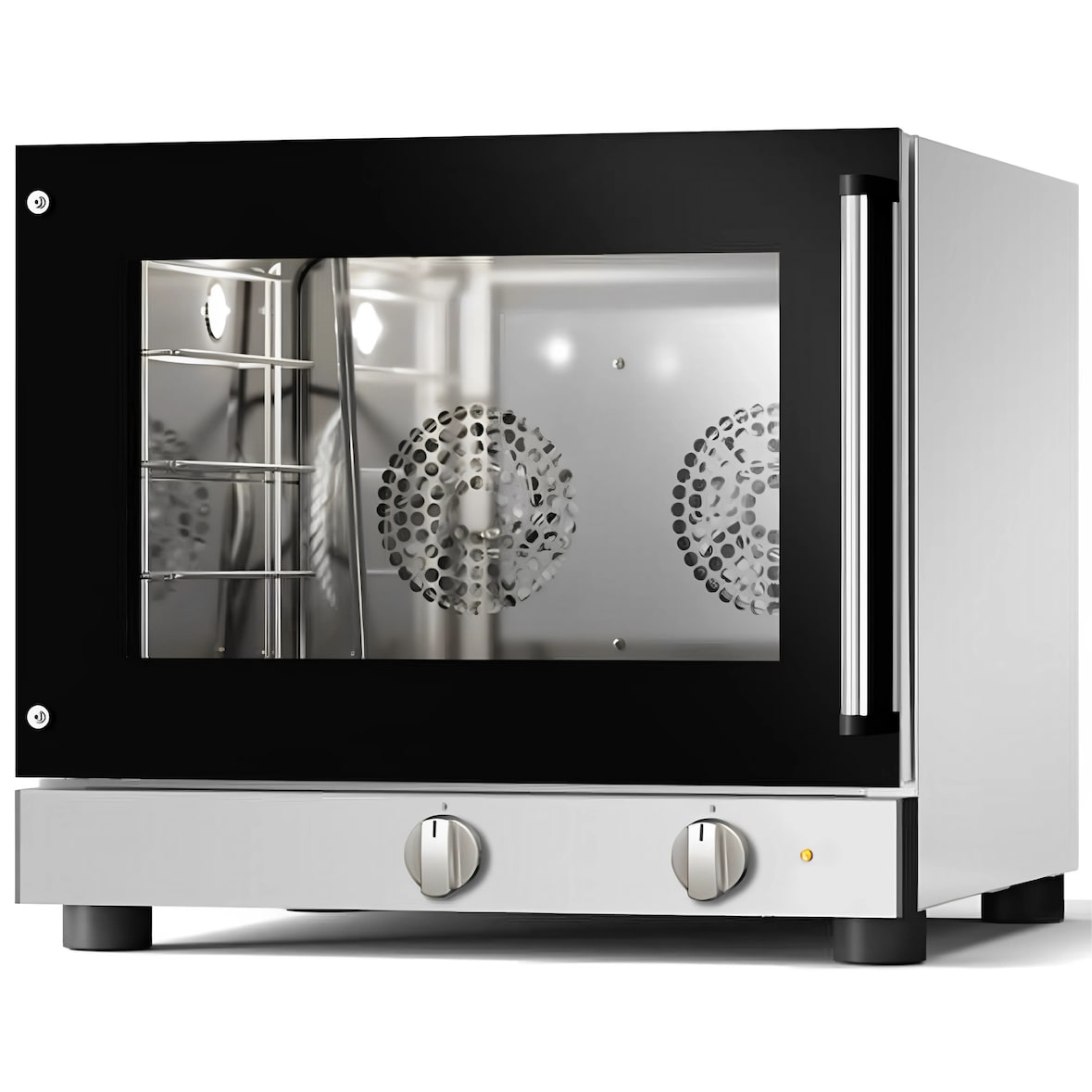 Horno electrico profesional para pan de 4 bandejas 480x340 mm para hostelería. Horno industrial de pan para panaderia y pastelñeria.