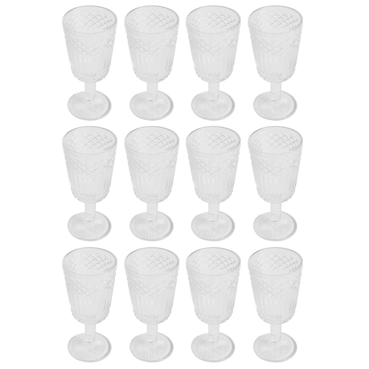 San Ignacio - 12 Kristallgläser 300 ml Transparent