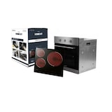 thumbnail of INFINITON Horno + Placa Vitroceramica HV-CB65H30, 3 zonas, 8 Funciones para Horno, Iluminación interior