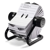 thumbnail of Rollkartei Telindex 500 Karten 195x135x165mm schwarz