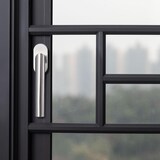 thumbnail of Fenstergriffe Edelstahl gebürstet 10 Stück Fensterolive Rasterolive Fensterbeschlag Fenstergarnitur