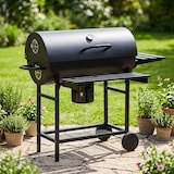 thumbnail of Barbecue A Carbone Con Coperchio Termometro Integrato Ideale Per Giardino Terrazzo E Balcone 112 x 63.5 x 97 Cm Nero