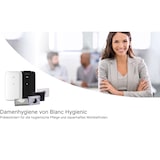 thumbnail of Damenhygiene-Behälter geschlossen mit Fußpedal zum einfachen öffnen - für sanitäre Abfälle, Damenbinden, Tampons etc.