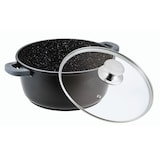 thumbnail of 13 L Kochtopf Suppentopf Antihaft Induktion Schmortopf 36 cm Aluguss Bratentopf