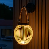 thumbnail of Lumisky Aplique solar ISALINE 100LM Rotin Beige