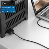 thumbnail of CSL USB auf Parallel Adapter LPT 25pol., Druckerkabel Adapterkabel, Plug and Play, schwarz