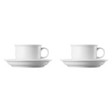 thumbnail of 2 x Kaffeetasse 2-tlg. - THOMAS TREND - Dekor Weiß - 1 Set