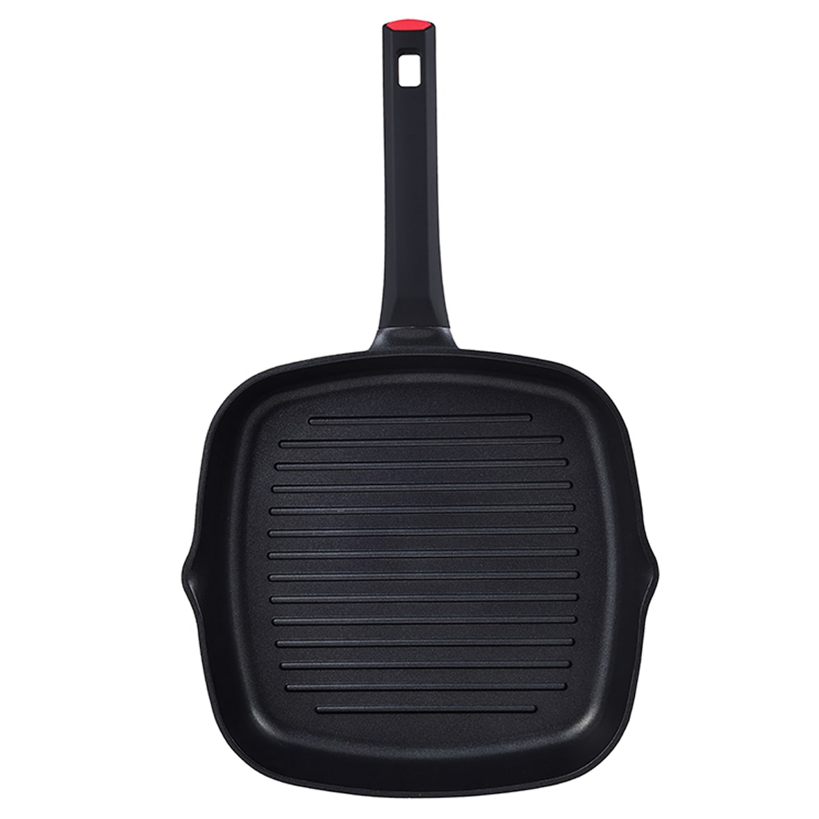 San Ignacio Energy - Grillpfanne 28x28x5 cm, aus Gussaluminium, Induktion geeignet