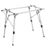 thumbnail of Aluminium Klapptisch Tina faltbar höhenverstellbar - silber