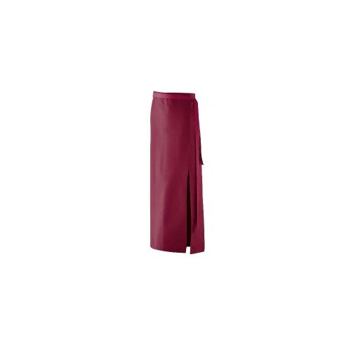 Schürze mit Schlitz B 100 x L 100 cm : bordeaux 65% Polyester 35%Baumwolle 220 g/m²