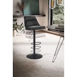 thumbnail of Barhocker FineBuy Küchenhocker Samt Hocker Bistrohocker Drehbar Barstuhl Modern