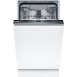 thumbnail of Bosch Serie 2 SPV2HMX42E Vollintegrierter Geschirrspüler, Höhe 81,5 cm, Breite 45 cm, Edelstahl