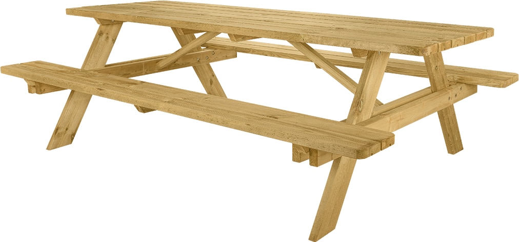 Picknicktafel Deluxe 240 x 70 cm