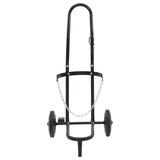 thumbnail of vidaXL Handtrolley Zwart en Rood 49 x 49 x 101 cm Staal