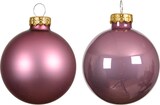 thumbnail of 10 Weihnachtskugeln Glas 6cm matt & glänzend Christbaumkugeln Weihnachtsbaumkugeln Christbaumschmuck Weihnachtsbaumschmuck Deko Vintagerosa