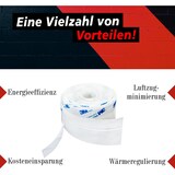 thumbnail of PRIOstahl Türdichtung Dichtungsband Dichtung 5 Meter 25mm selbstklebend aus Silikon Durchzugstopper